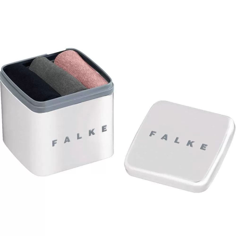 Falke Women's Socks^Black Happy Box 3 Pack Socks