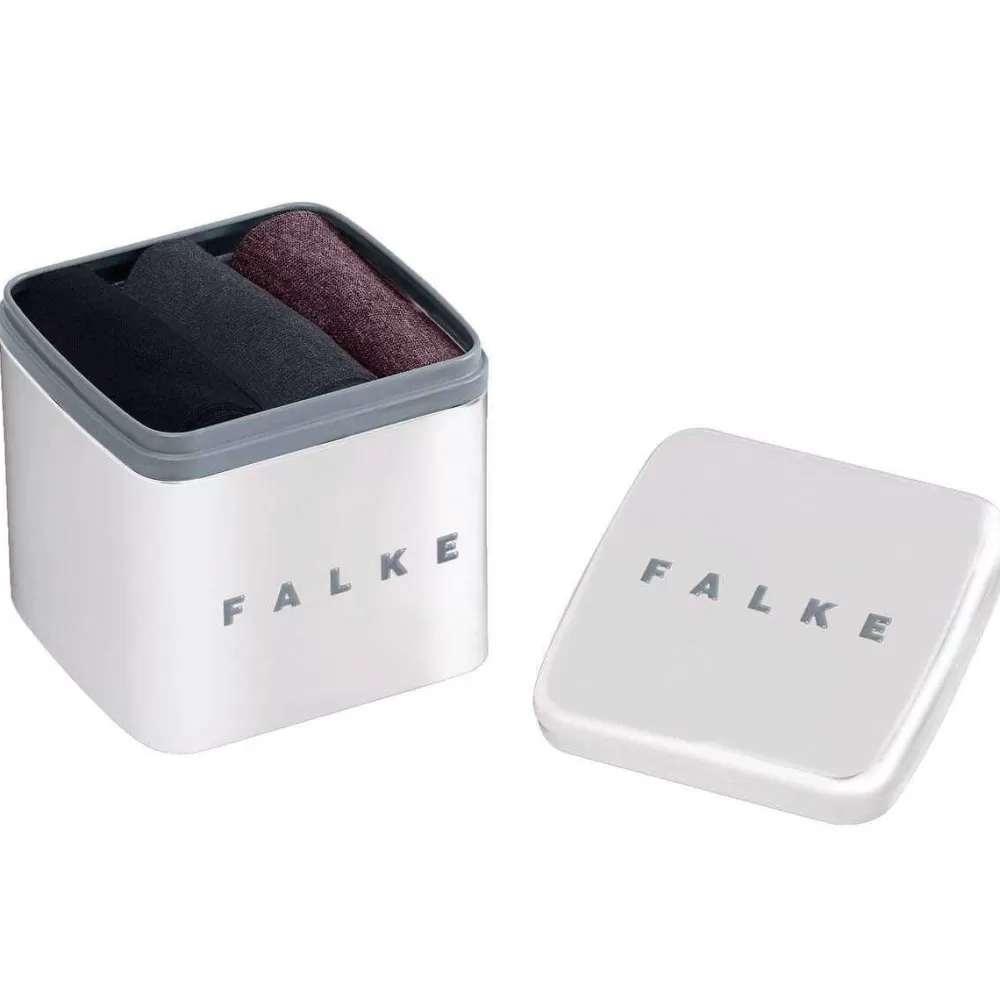 Falke Women's Socks^Black Happy Box 3 Pack Socks