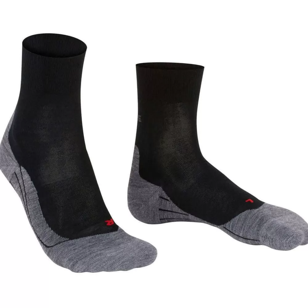 Falke Women's Socks^Black Ru4 Endurance Wool Socks