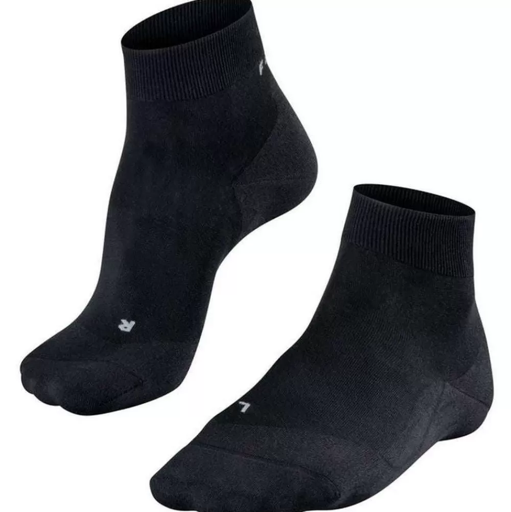 Falke Men's Socks^Black Running 4 Light Short Socks