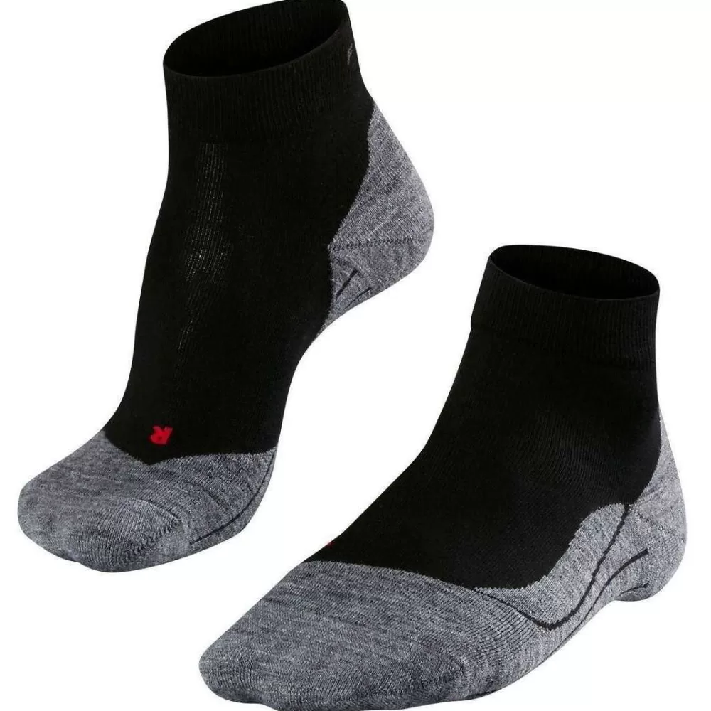 Falke Men's Socks^Black Running 4 Medium Short Socks