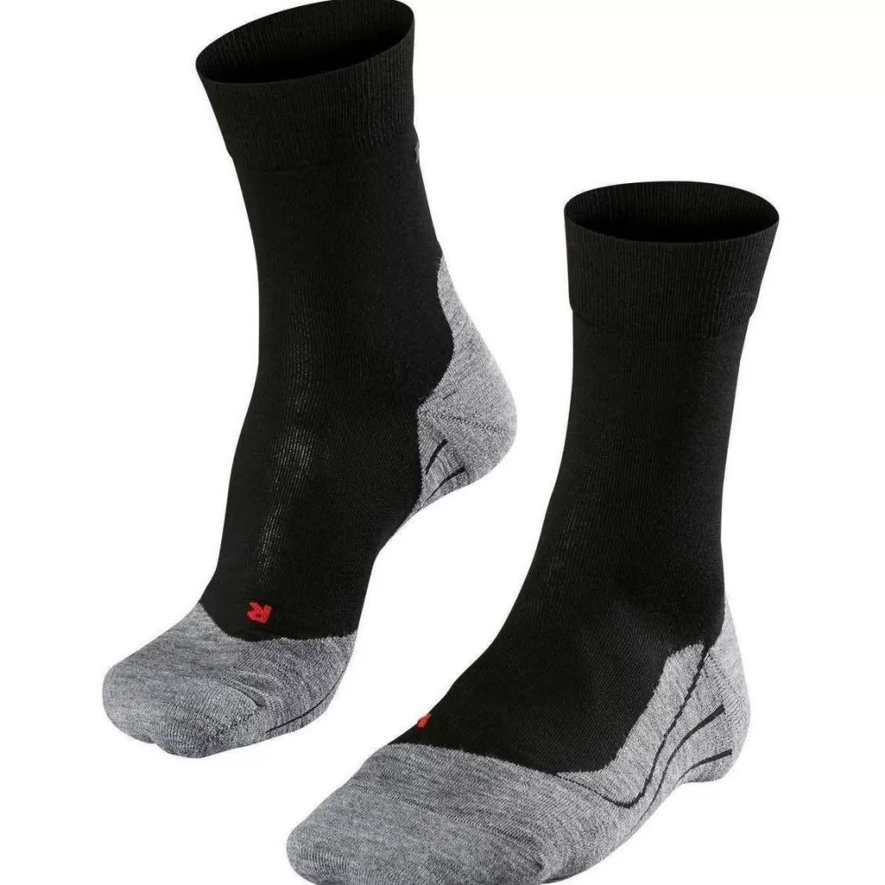 Falke Men's Socks^Black Running 4 Medium Socks