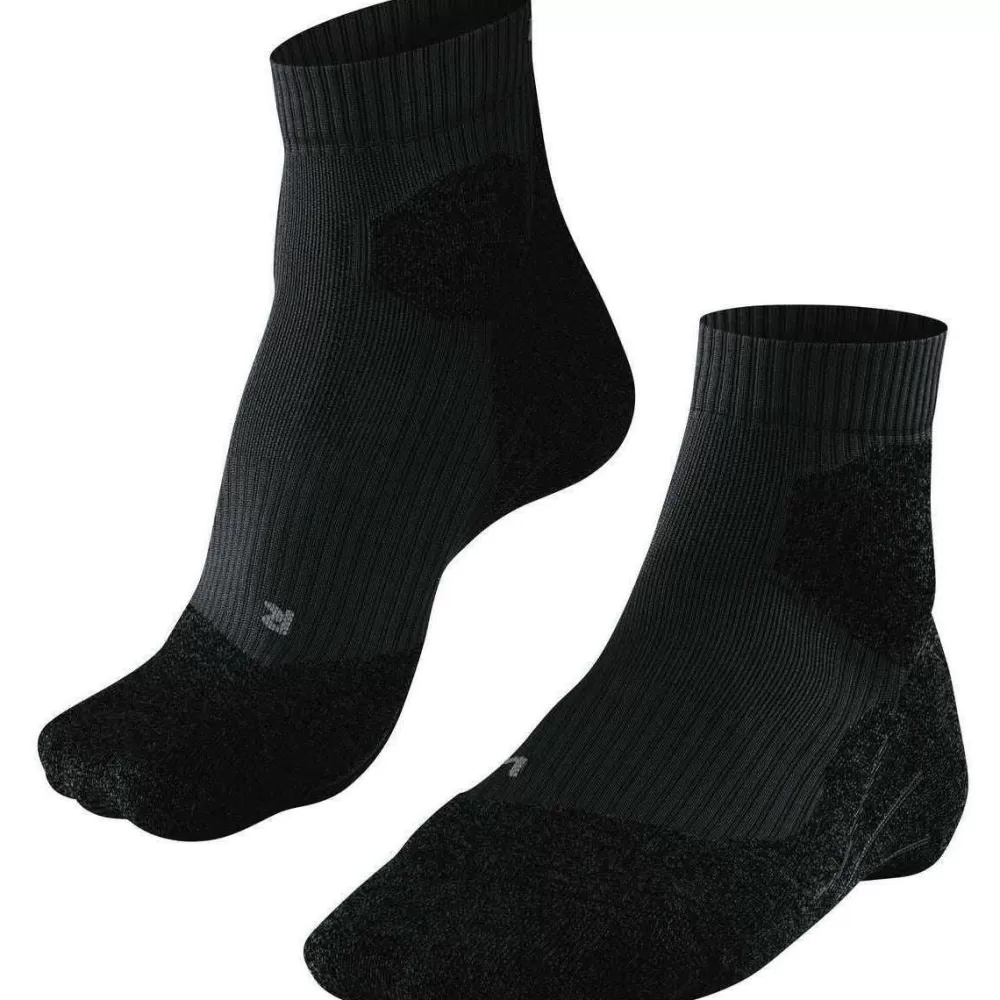 Falke Men's Socks^Black Running Trail Sneaker Socks
