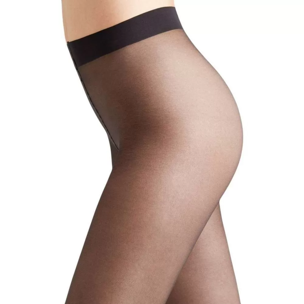 Falke Tights^Black Seidenglatt 15 Den Transparent Shining Tights