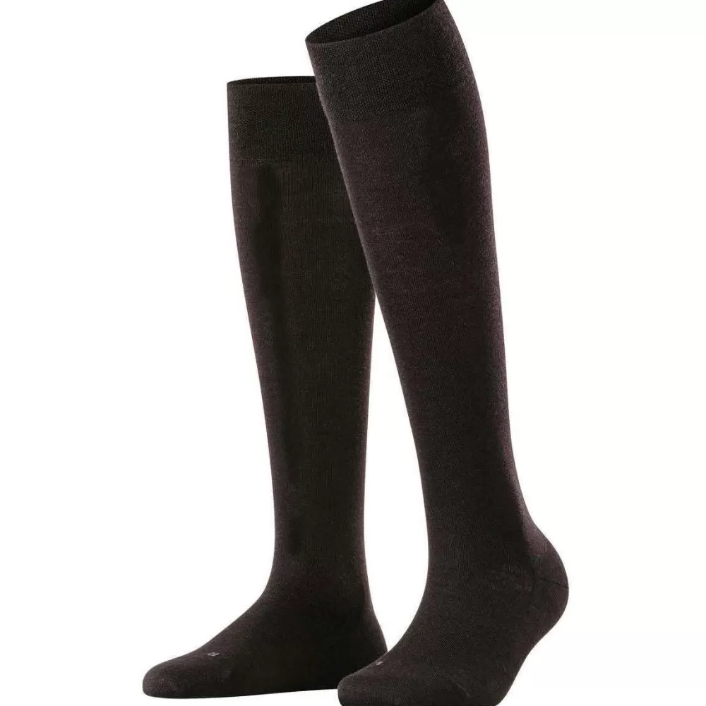 Falke Women's Socks^Black Sensitive Berlin Knee High Socks