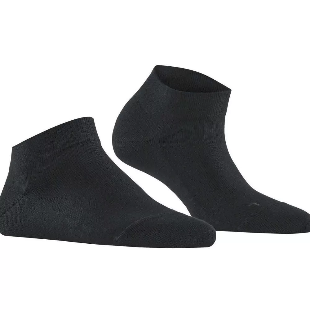 Falke Women's Socks^Black Sensitive London Sneaker Socks