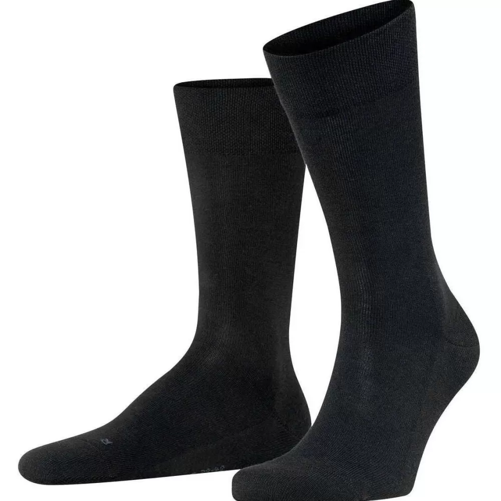 Falke Men's Socks^Black Sensitive London Socks