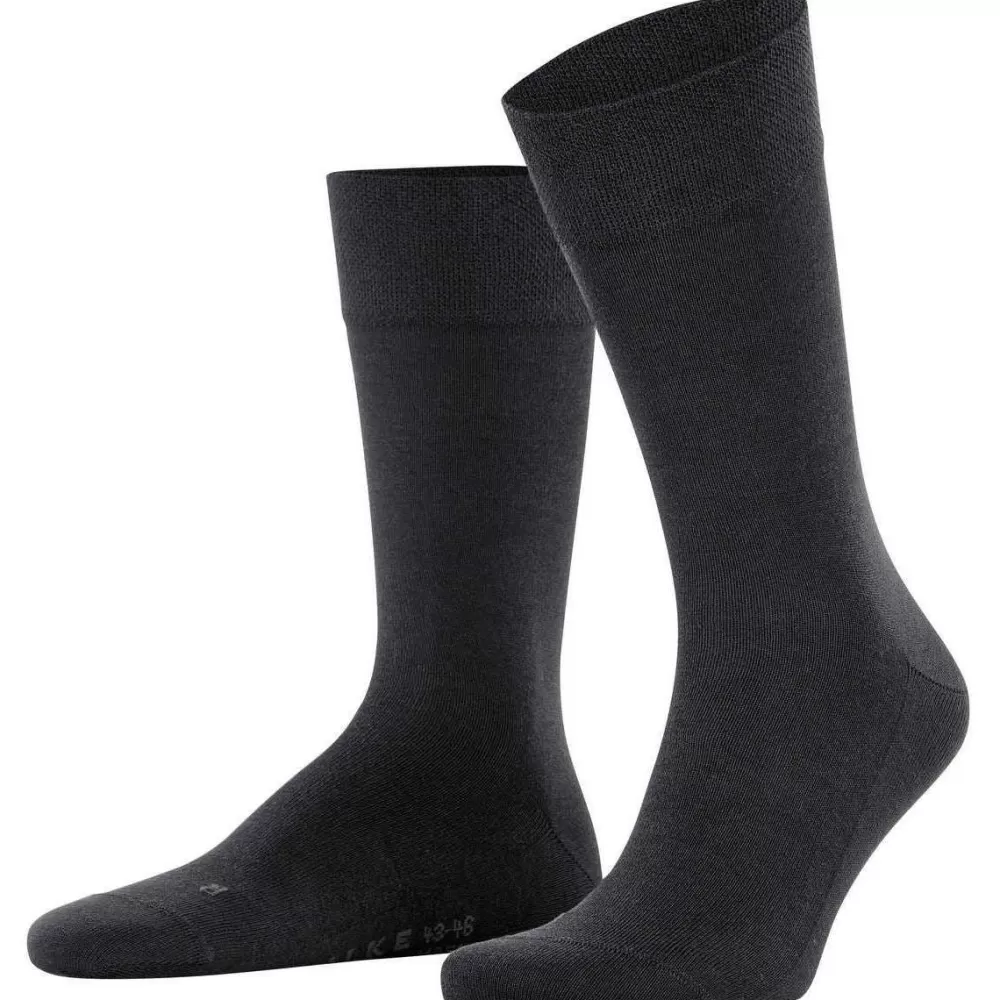 Falke Men's Socks^Black Sensitive New York Socks