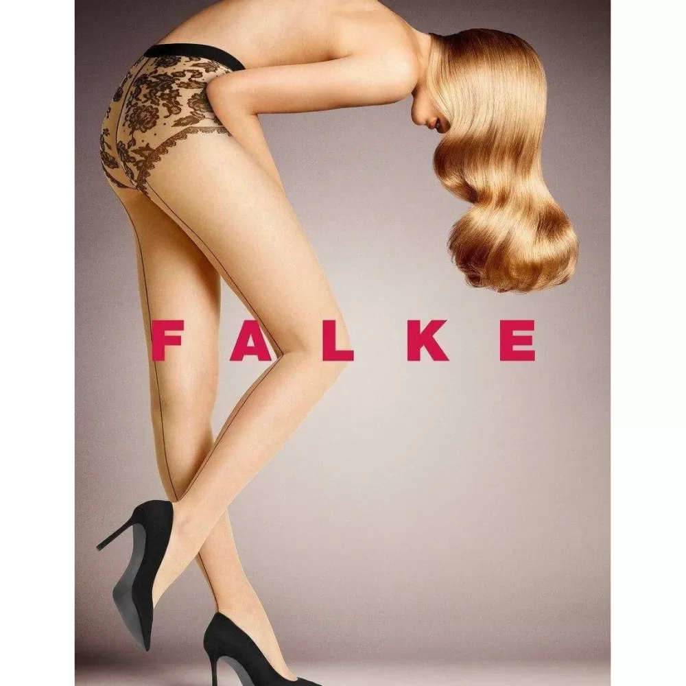 Falke Tights^Black Sheer Lady 20 Den Tights