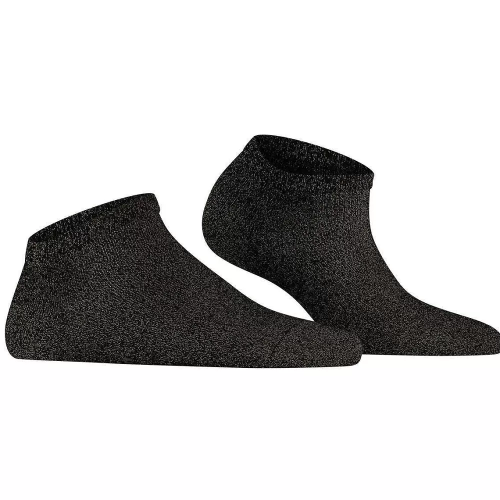 Falke Women's Socks^Black Shiny Sneaker Socks