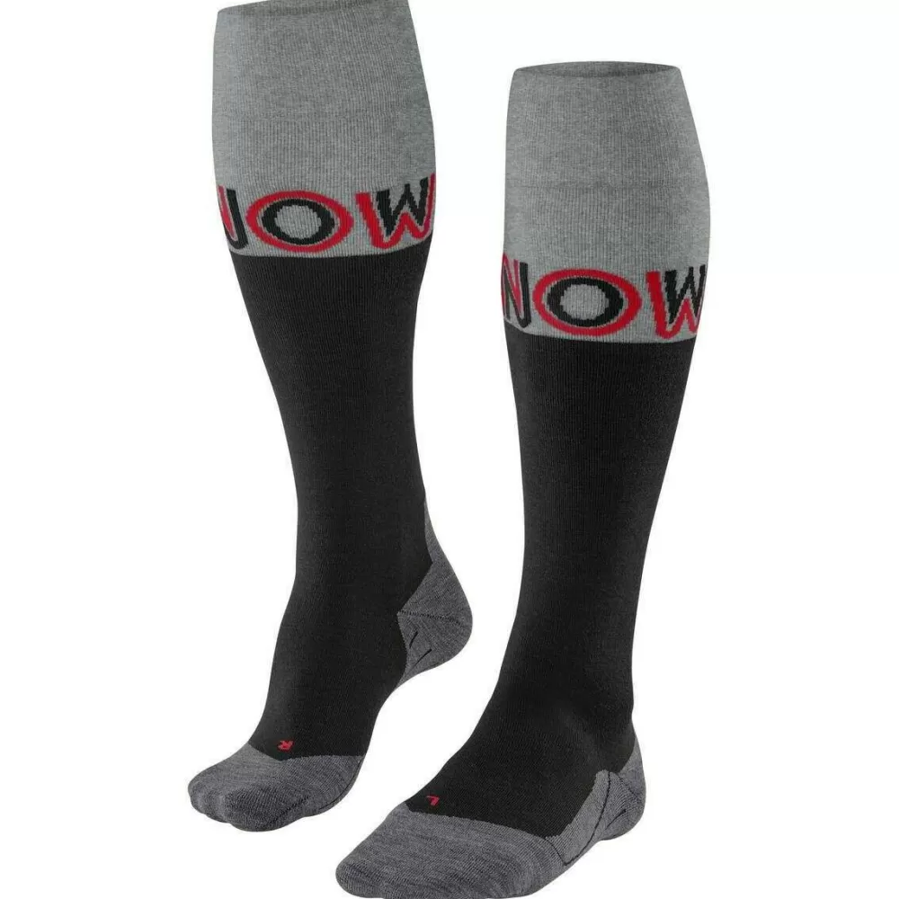 Falke Men's Socks^Black Sk4 Advance Skiing Knee High Socks