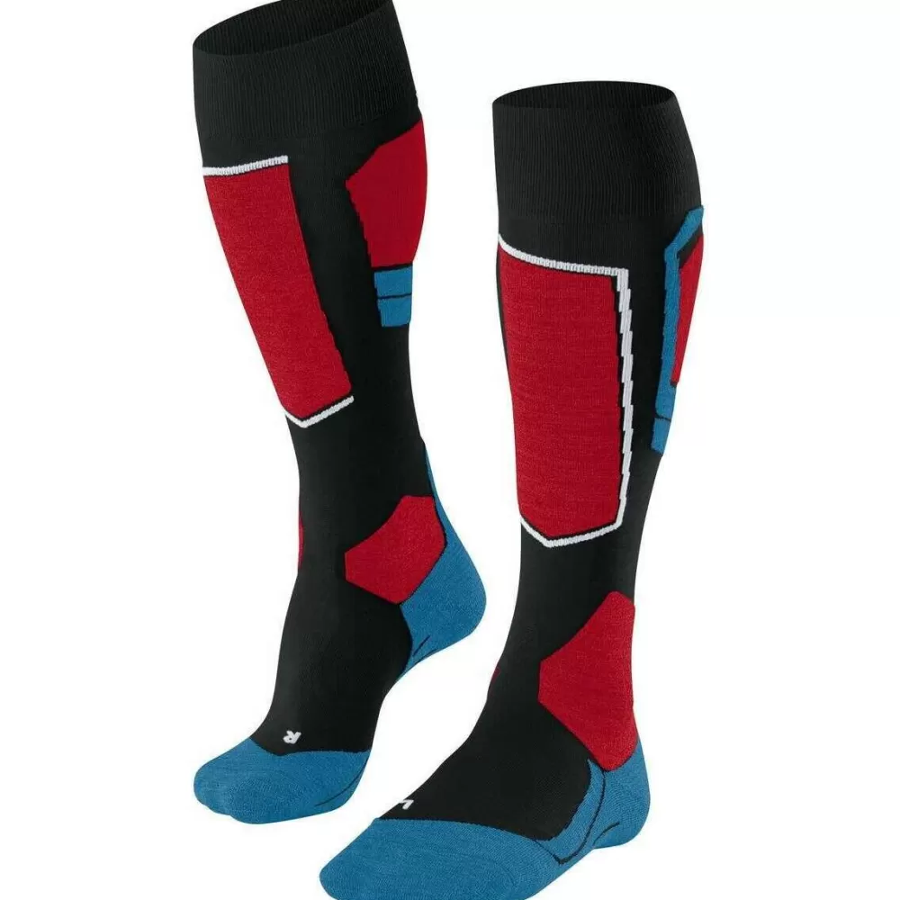 Falke Men's Socks^Black Sk4 Advanced Knee High Socks
