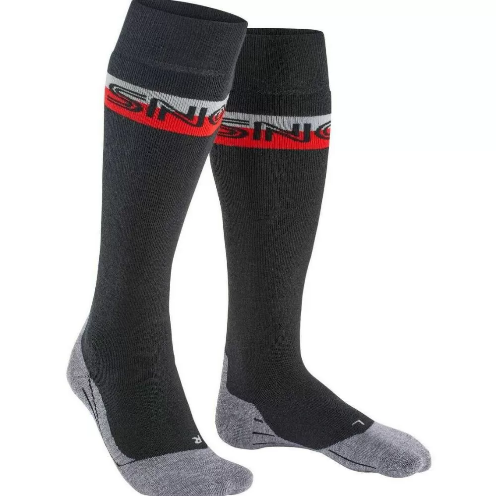 Falke Men's Socks^Black Sk2 Intermediate Skiing Knee High Socks
