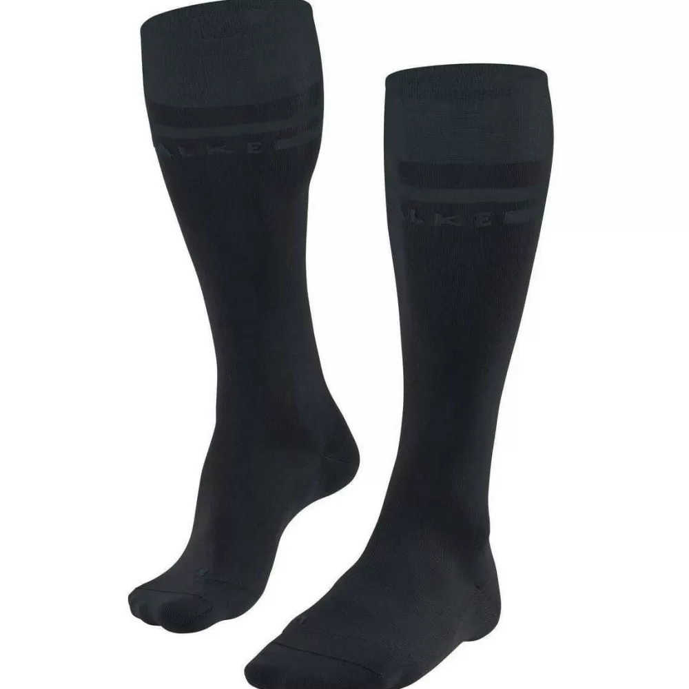 Falke Women's Socks^Black Sk7 Race Skiing Knee High Socks