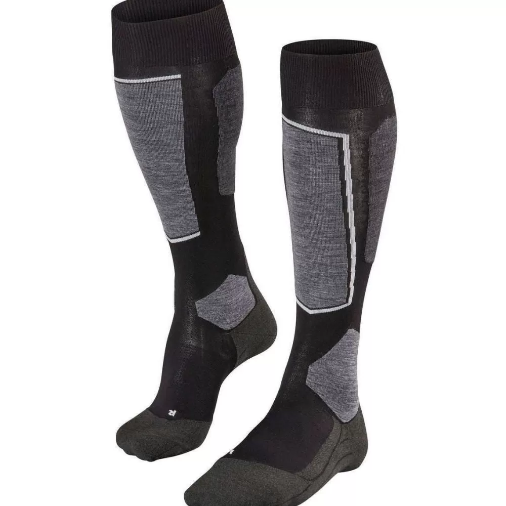 Falke Men's Socks^Black Skiing 6 Knee High Socks