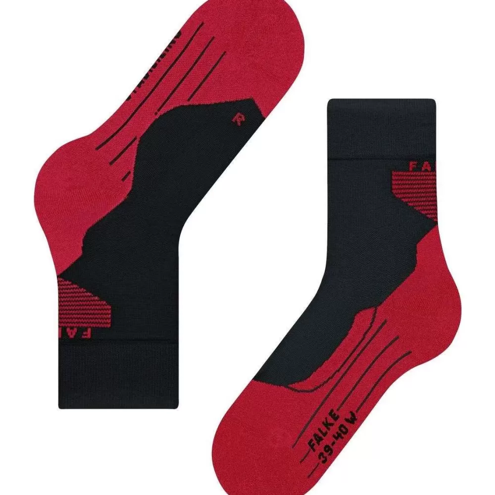 Falke Women's Socks^Black Stabilizing Cool Health Socks