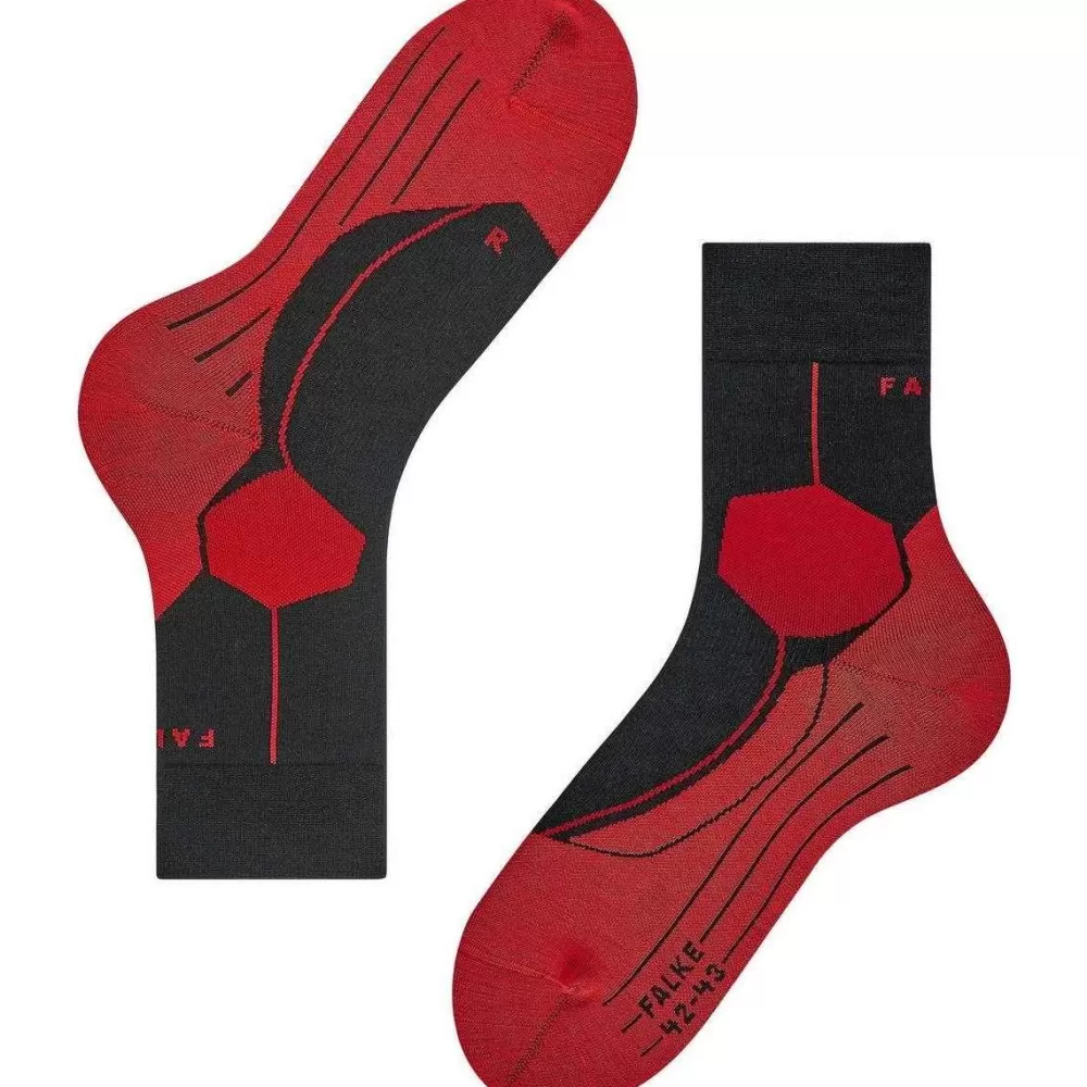 Falke Men's Socks^Black Stabilizing Cool Health Socks