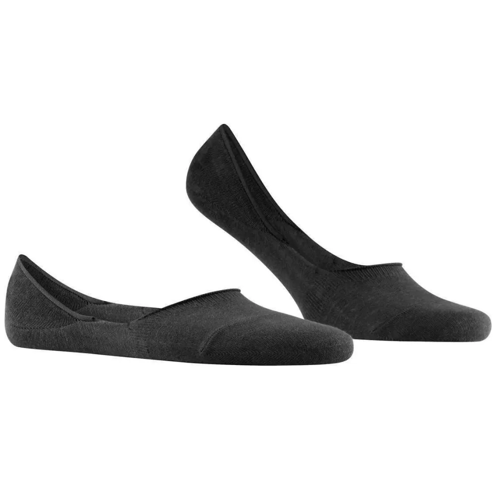 Falke Men's Socks^Black Step Medium Cut No Show Socks