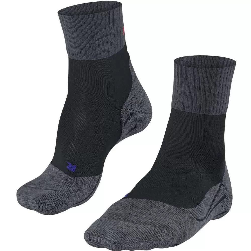 Falke Men's Socks^Black Tk2 Explore Cool Short Socks