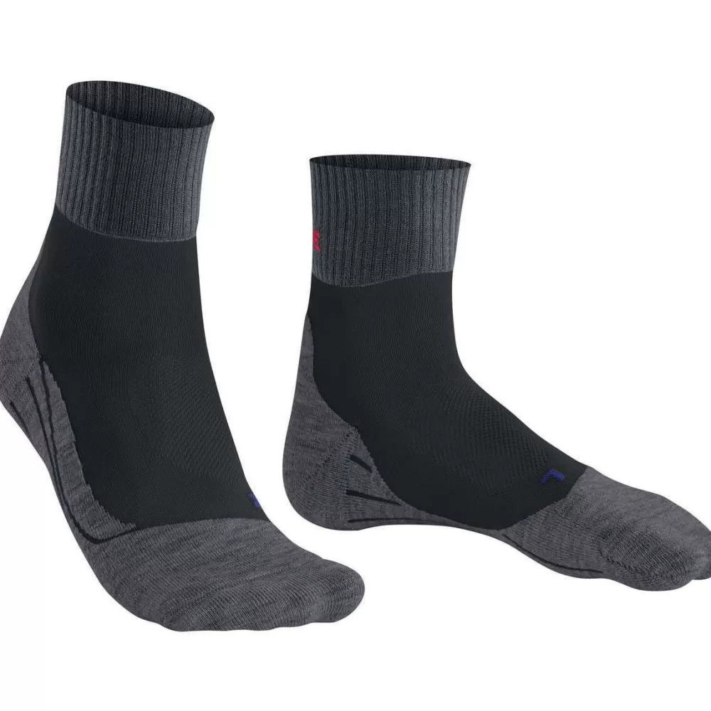 Falke Women's Socks^Black Tk2 Explore Cool Short Socks