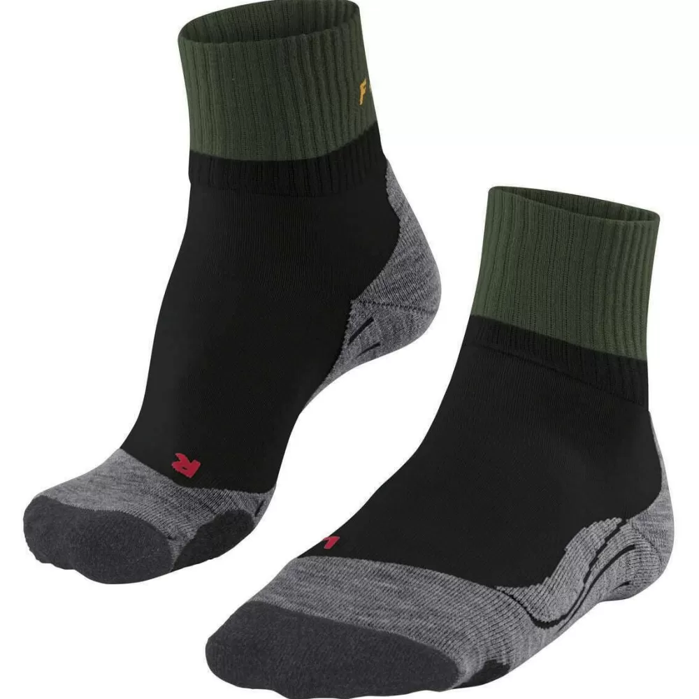 Falke Men's Socks^Black Tk2 Explore Short Socks