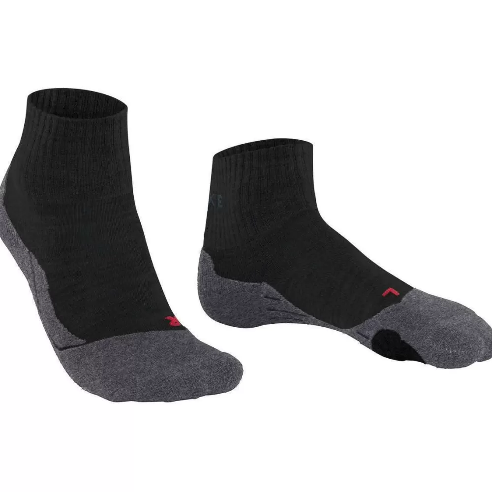 Falke Men's Socks^Black Tk2 Explore Short Socks