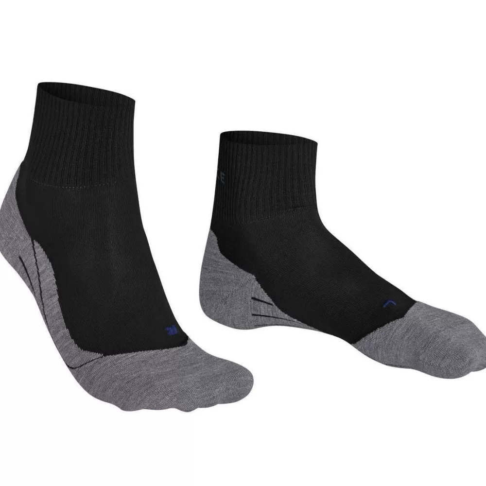 Falke Women's Socks^Black Tk5 Wander Cool Short Socks