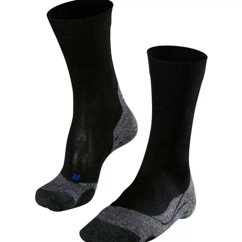 Falke Men's Socks^Black Trekking 2 Cool Socks