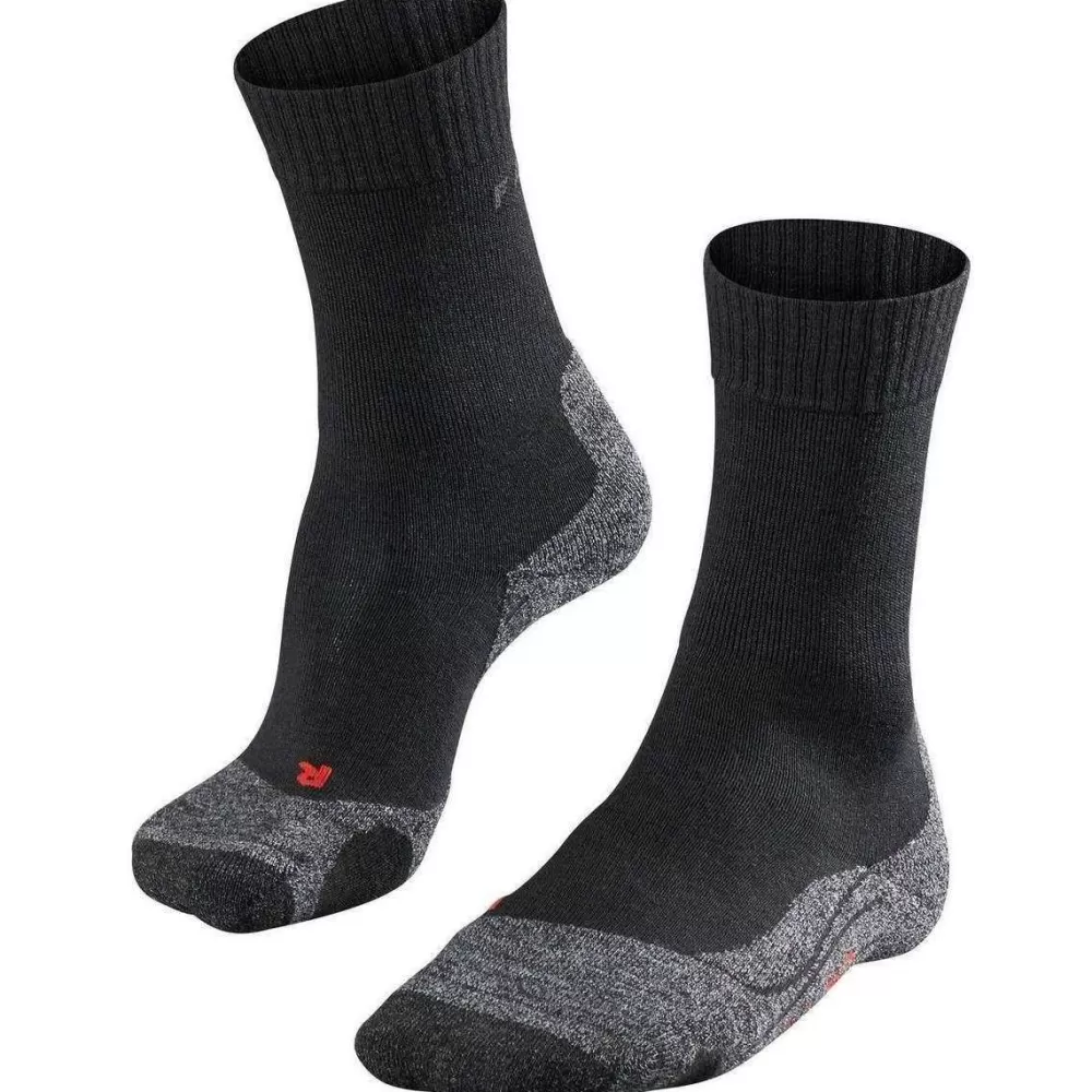 Falke Men's Socks^Black Trekking 2 Medium Socks