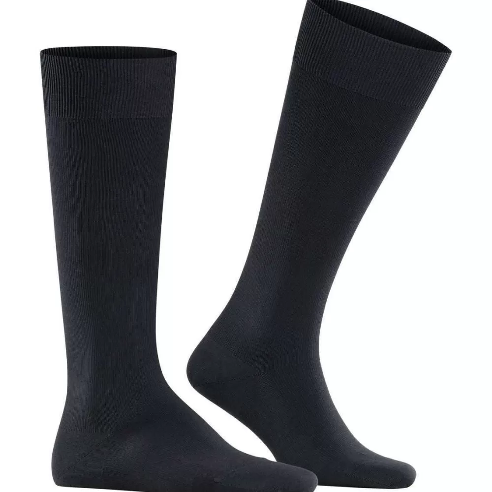 Falke Men's Socks^Black Ultra Energizing W4 Knee High Socks