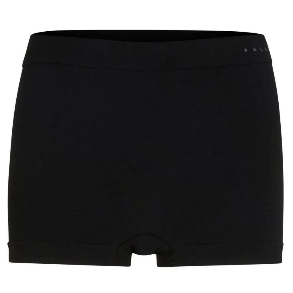 Falke Women's Underwear^Black Wool Tech Light Boxer
