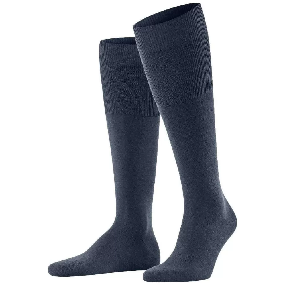 Falke Men's Socks^Blue Airport Knee-High Socks