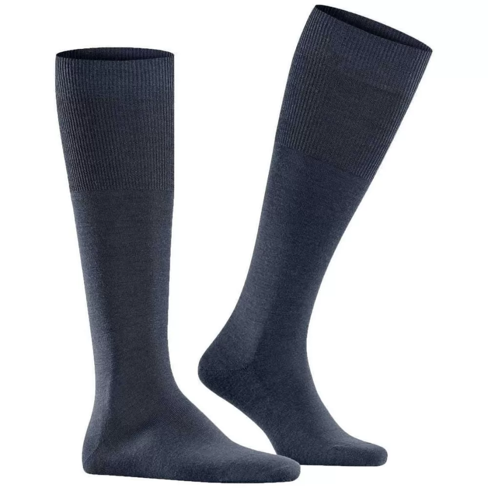 Falke Men's Socks^Blue Airport Knee-High Socks