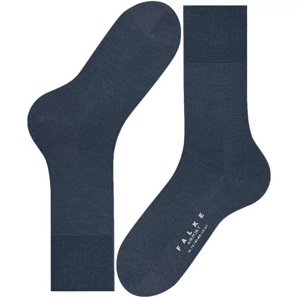 Falke Men's Socks^Blue Airport Socks