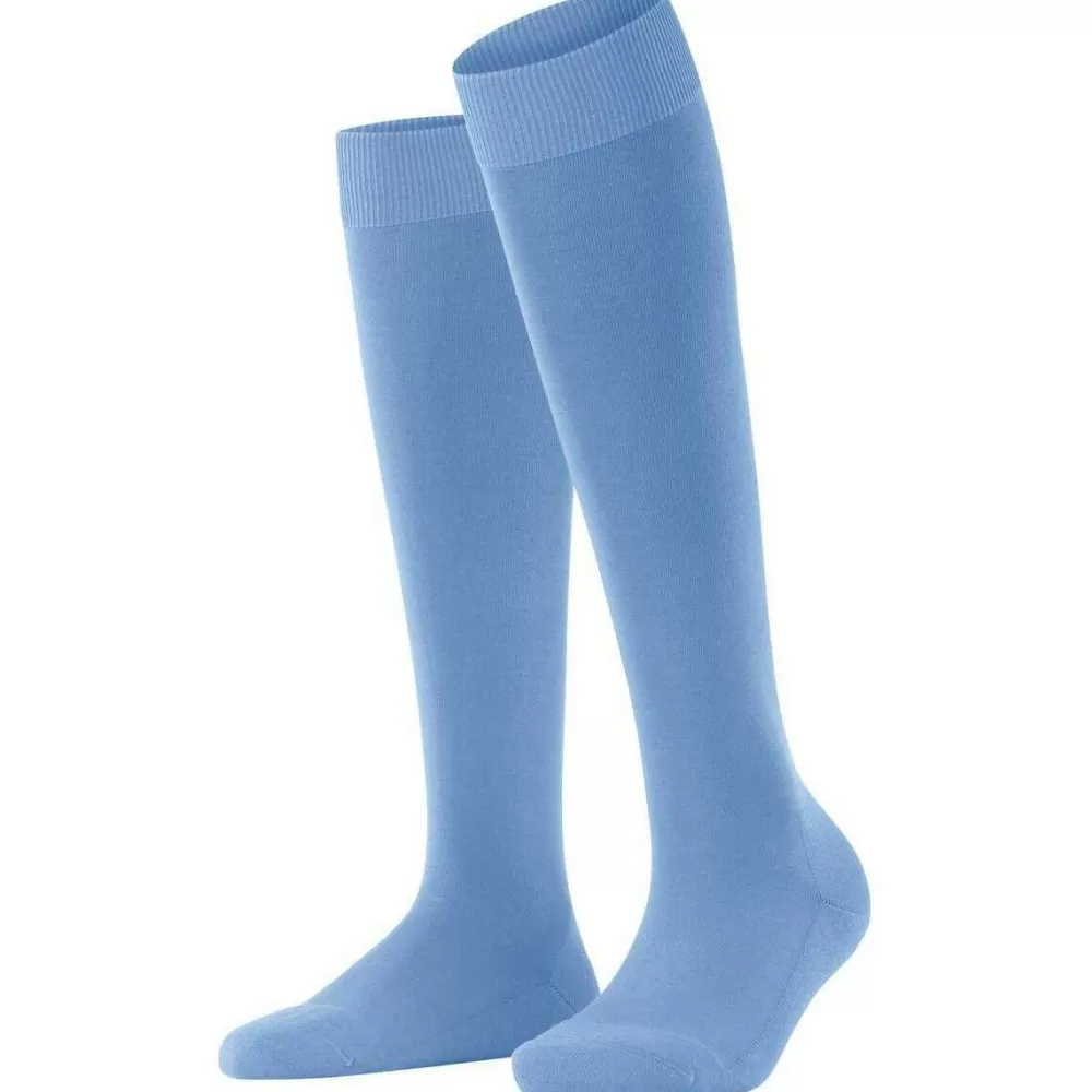 Falke Women's Socks^Blue Climawool Knee High Socks