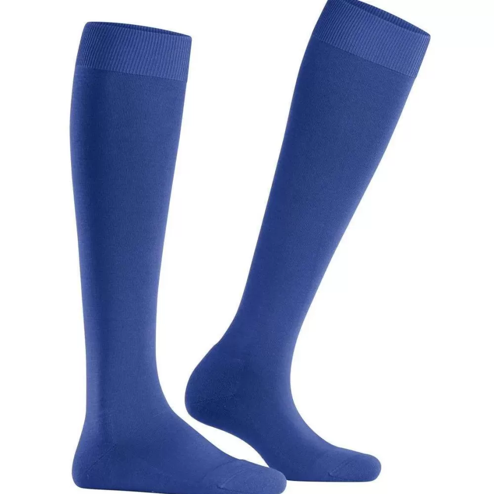 Falke Women's Socks^Blue Climawool Knee High Socks