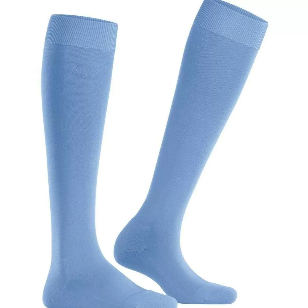 Falke Women's Socks^Blue Climawool Knee High Socks