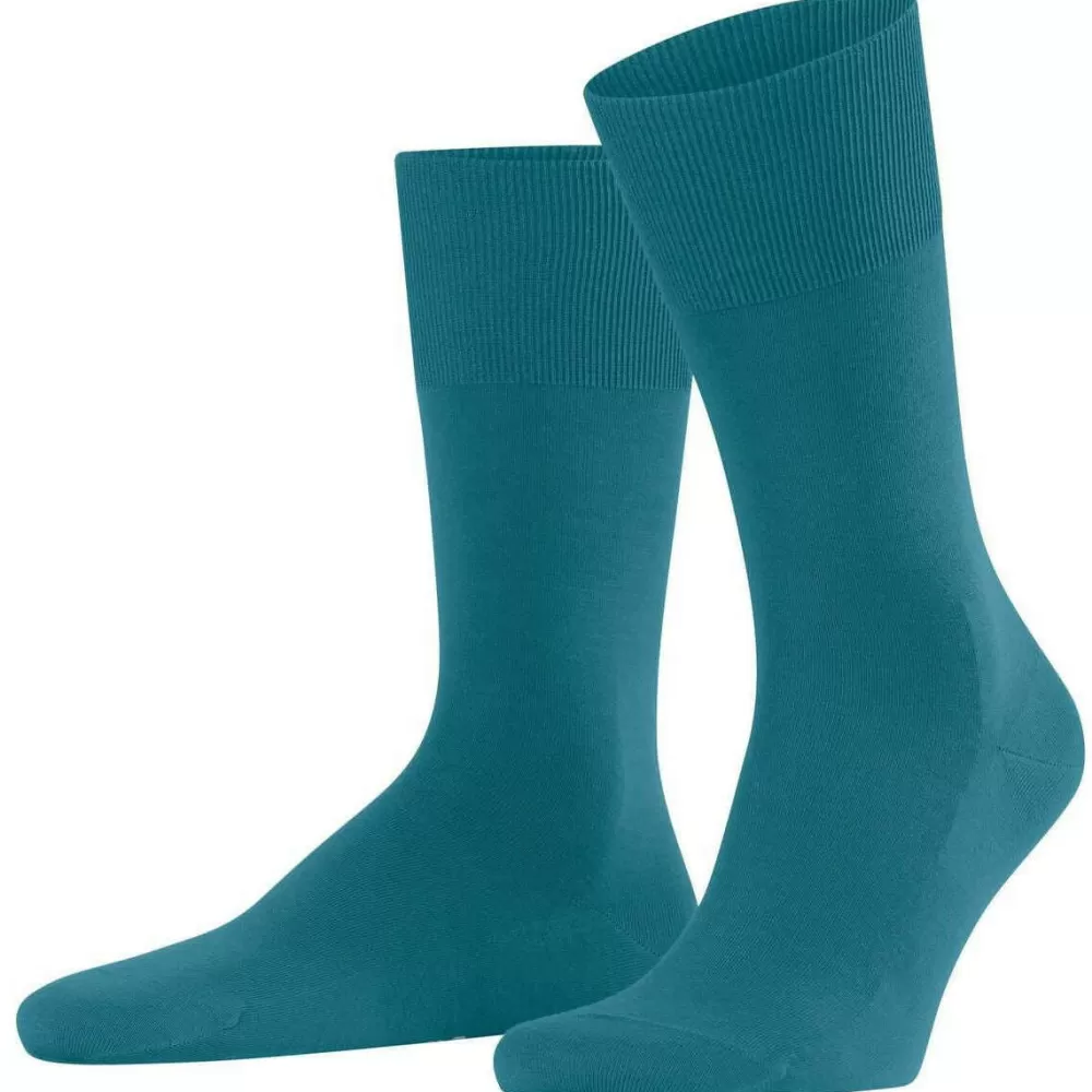 Falke Men's Socks^Blue Climawool Socks