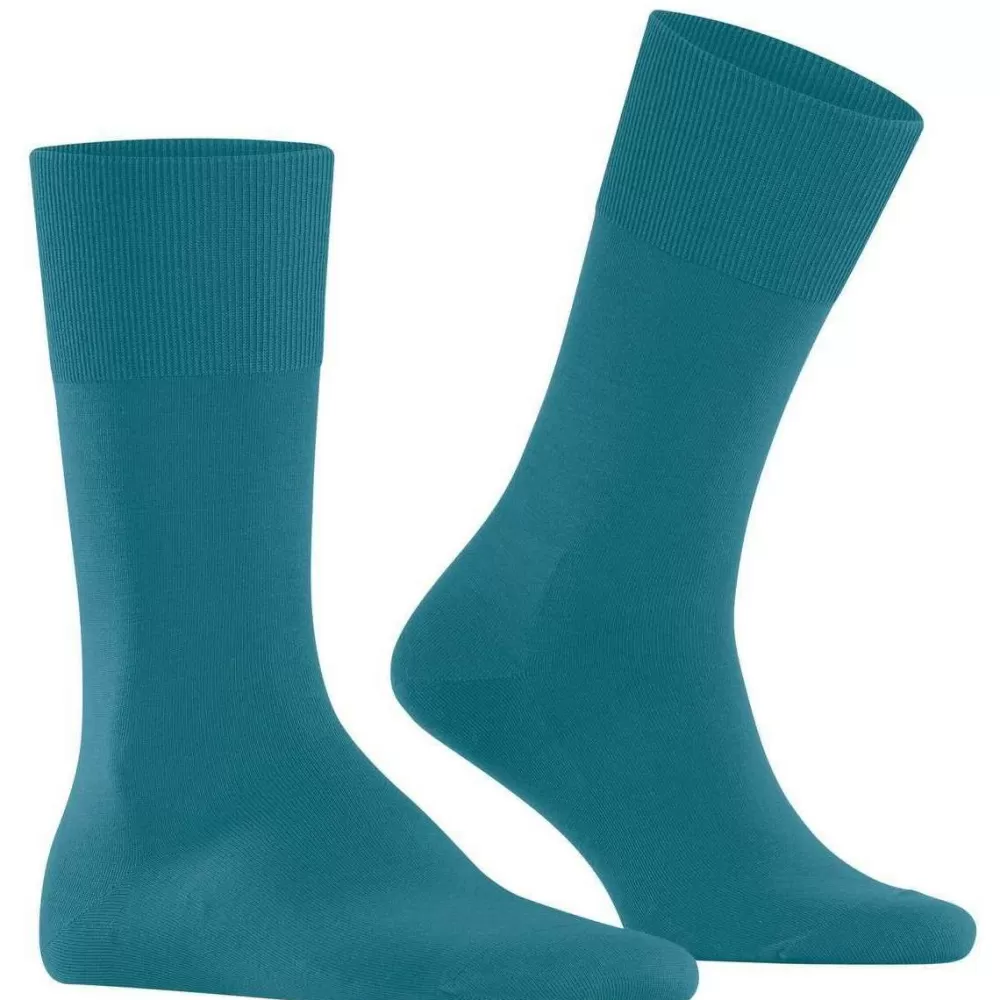 Falke Men's Socks^Blue Climawool Socks