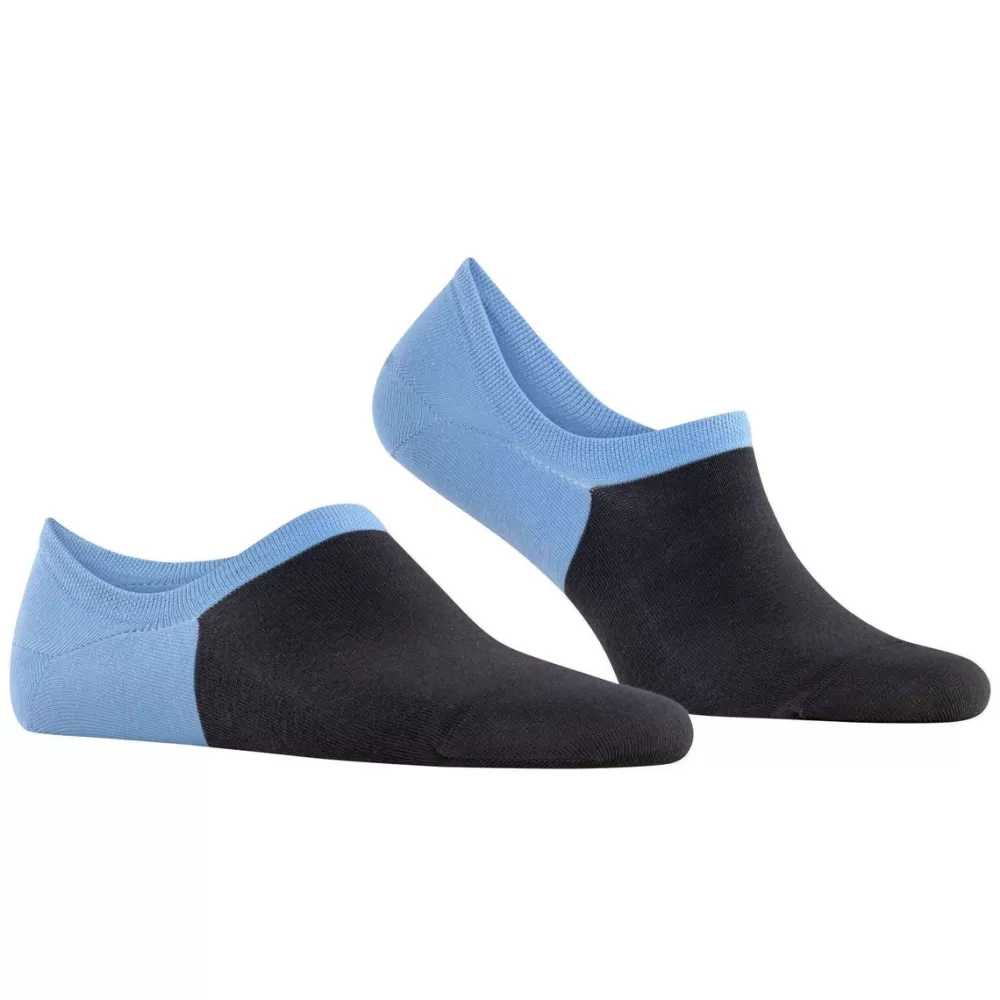 Falke Men's Socks^Blue Colour Blend No Show Socks