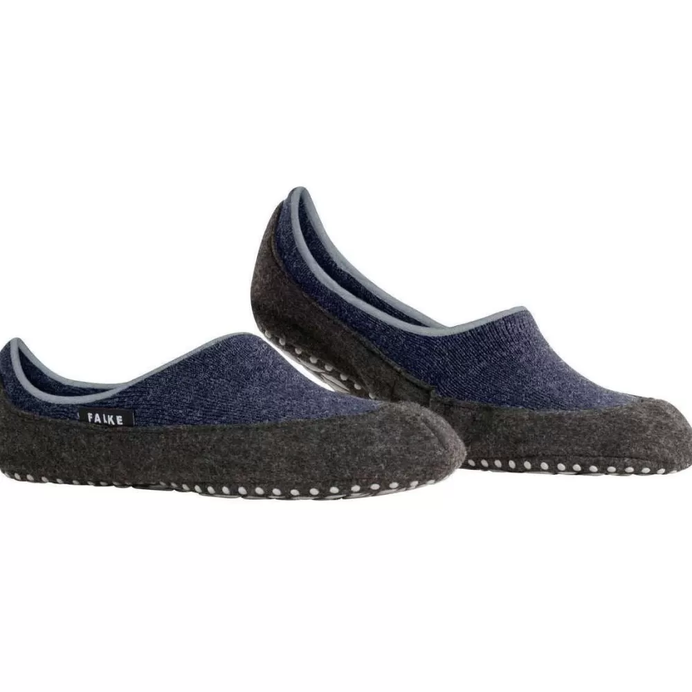 Falke Men's Socks^Blue Cosyshoe Sneaker Socks