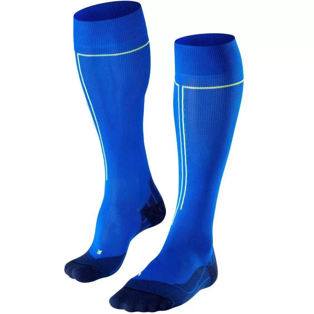 Falke Men's Socks^Blue Energizing W2 Knee High Health Socks
