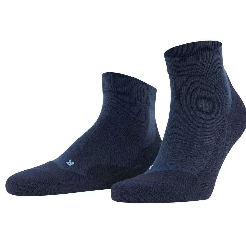 Falke Men's Socks^Blue Golfing 2 Short Socks