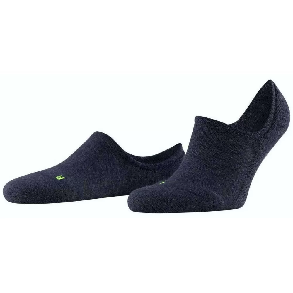 Falke Men's Socks^Blue Keep Warm No Show Socks
