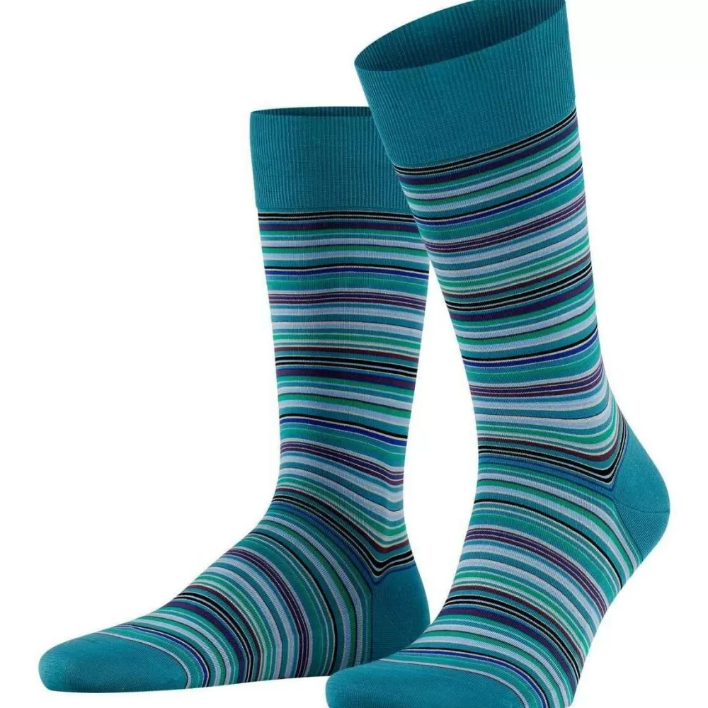 Falke Men's Socks^Blue Microblock Socks