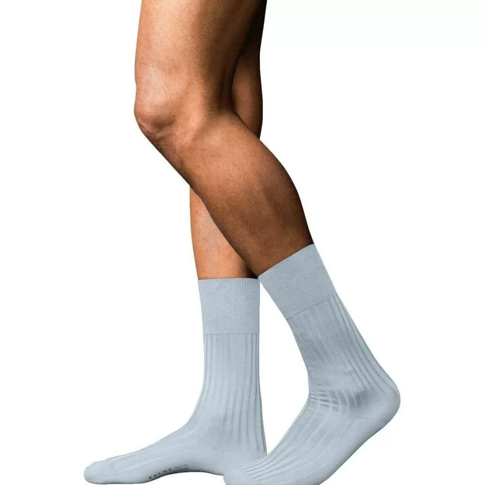 Falke Men's Socks^Blue No 13 Finest Piuma Cotton Socks