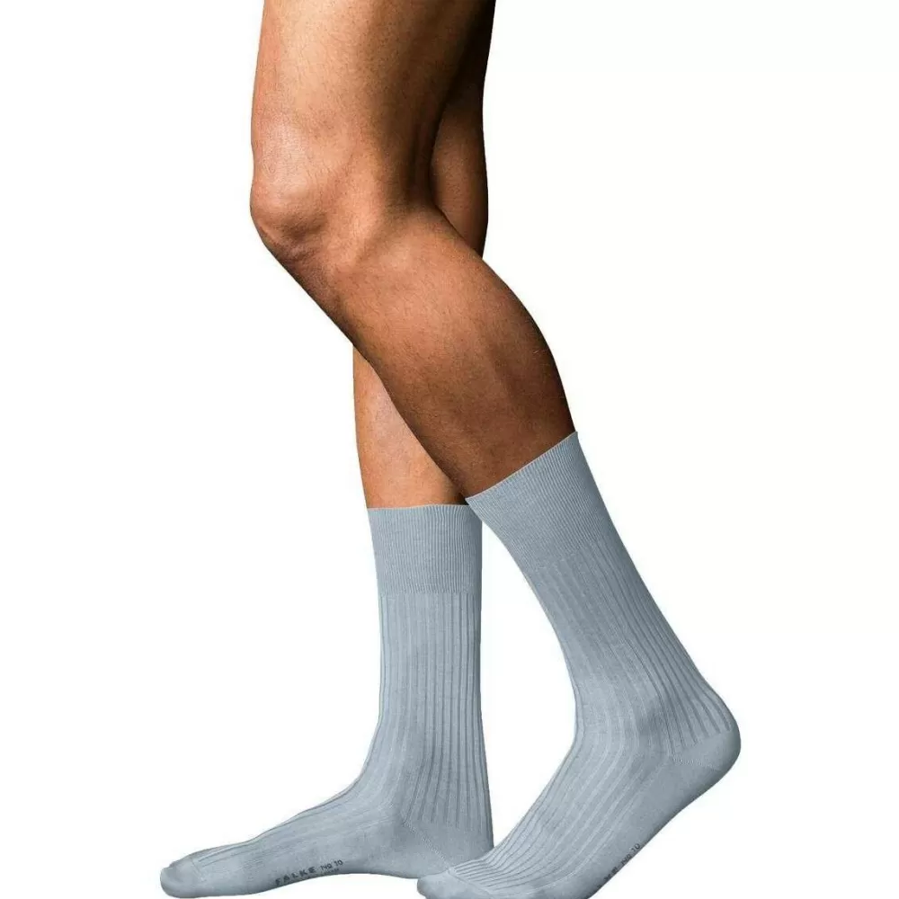 Falke Men's Socks^Blue No 10 Pure Fil D´Ecosse Socks