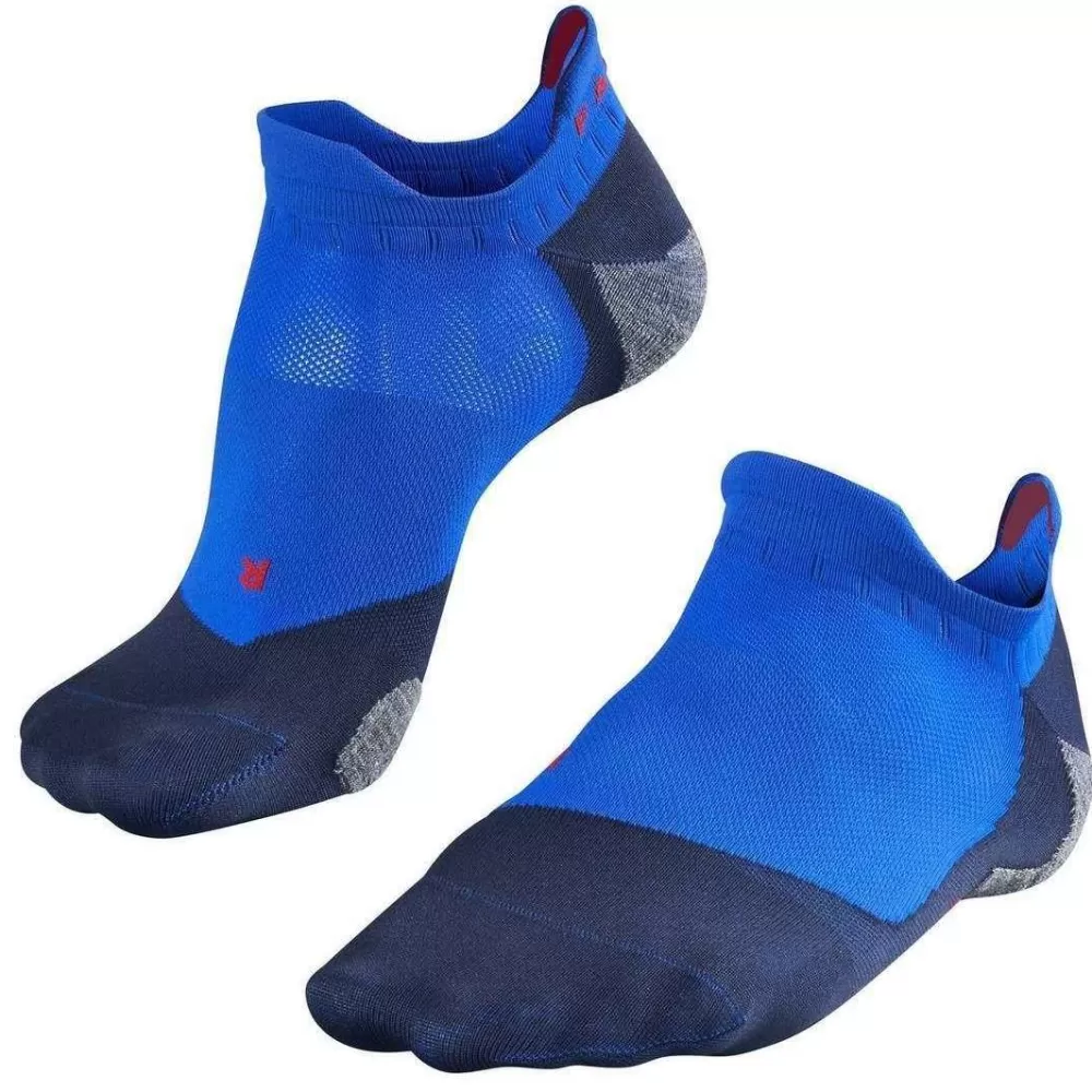 Falke Men's Socks^Blue Running 5 Invisible No Show Socks