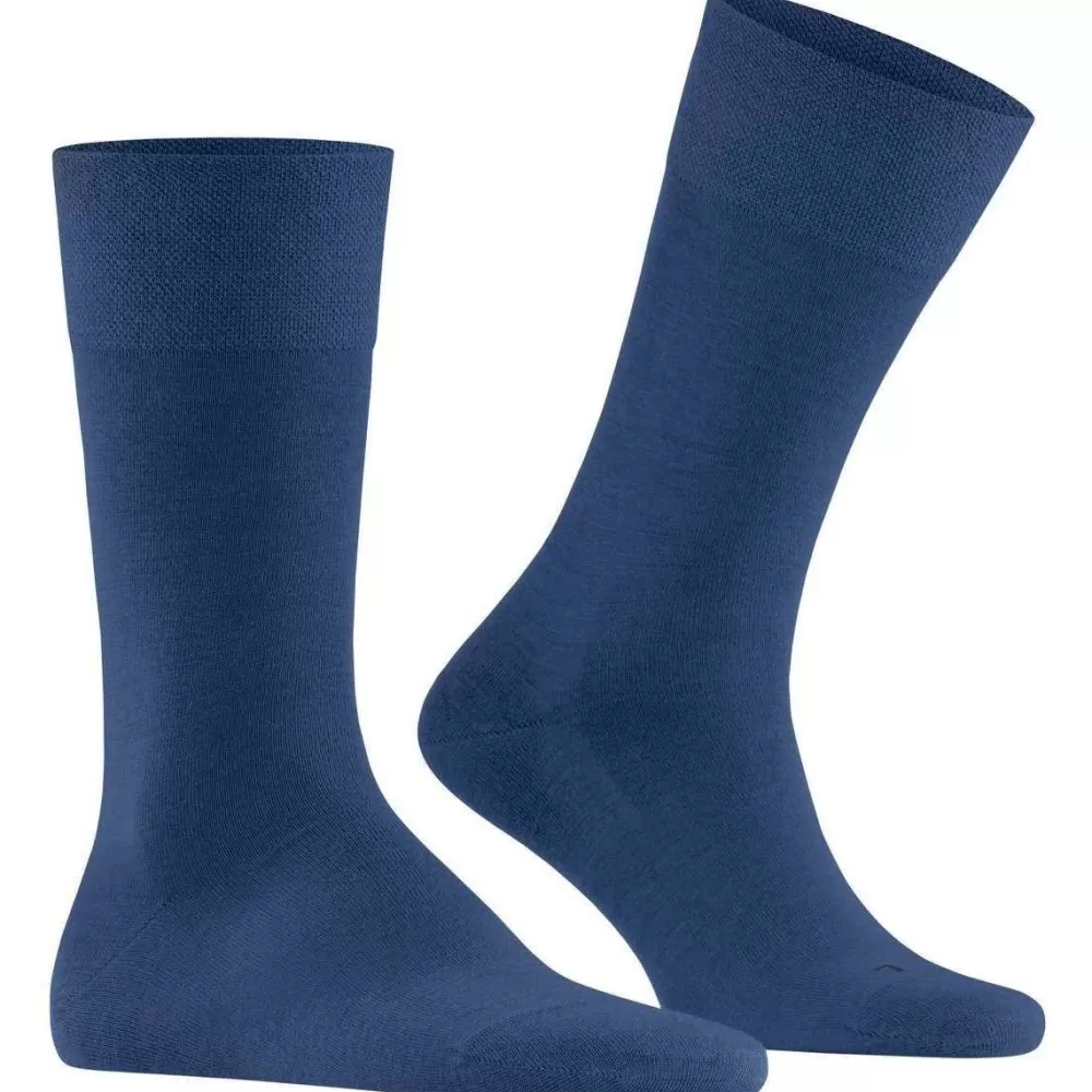 Falke Men's Socks^Blue Sensitive Berlin Socks