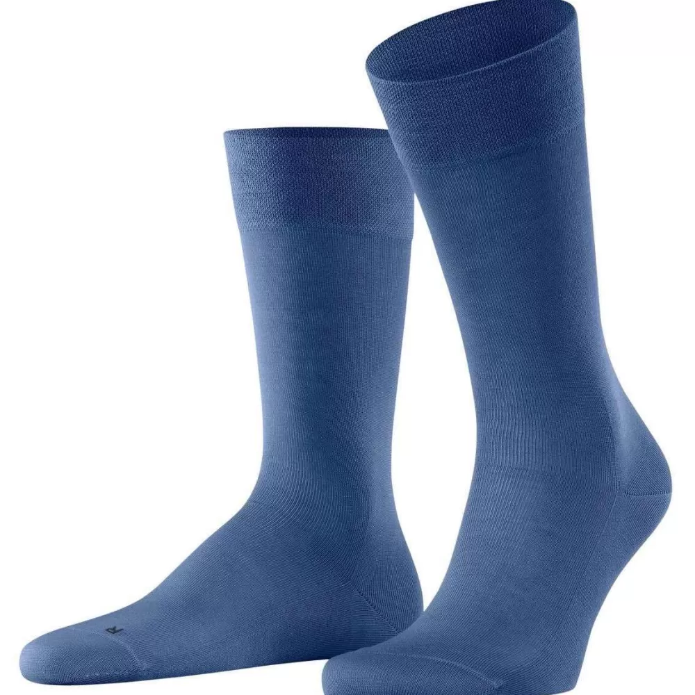 Falke Men's Socks^Blue Sensitive Malaga Socks